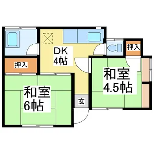 熊本県八代市迎町1【一戸建】の間取り