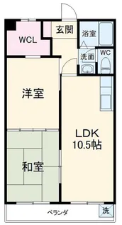 第二辻ビル【3階】の間取り
