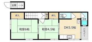 みずほ荘【2階】の間取り