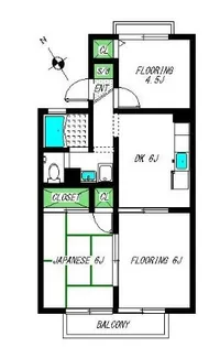 セレーノ坂下【2階】の間取り