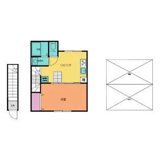 Like蘇我【2階】の間取り