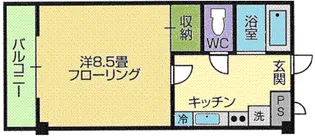 Y.T.1マンション【4階】の間取り