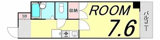 広島県広島市中区千田町2【マンション】の間取り