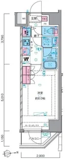 東京都中野区白鷺2【マンション】の間取り