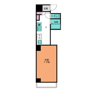 リベルテ・ヒラノ【3階】の間取り