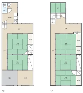 富山県氷見市南大町【一戸建】の間取り