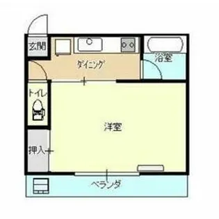 大関マンション【3階】の間取り
