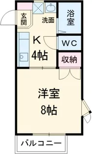 アネックスグローリー【2階】の間取り