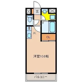 アリュール・アイ【6階】の間取り