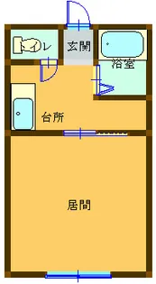 佐竹住宅6号【1階】の間取り