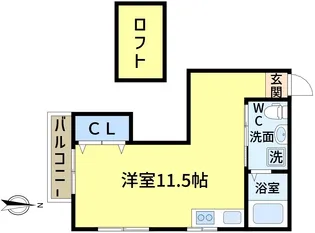 S-Front【2階】の間取り