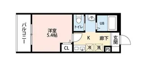 MELDIA新百合ヶ丘【1階】の間取り