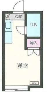 キャピタル青戸【2階】の間取り