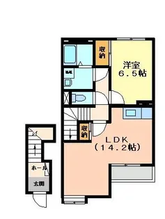 サン・エクセラン【2階】の間取り