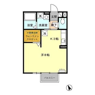 アーバンライフII【2階】の間取り