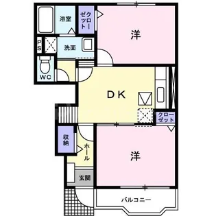 ソラティオーレ【1階】の間取り