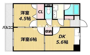 ラソーレ・ウラカミ【3階】の間取り