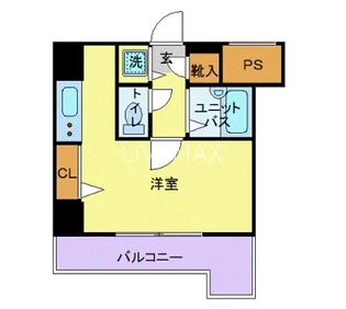 スカイコート神田第3【6階】の間取り