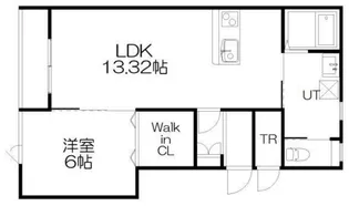 プリムヴェールII【1階】の間取り