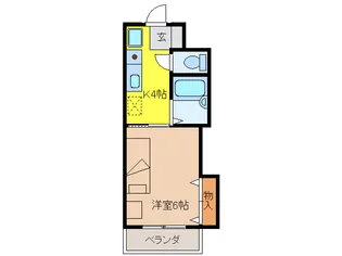 ア・ドリームかしあげI【2階】の間取り