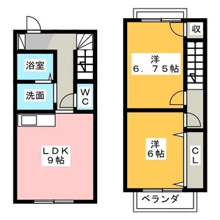 静岡県浜松市中央区有玉台3【一戸建】の間取り