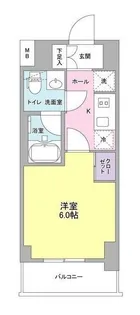 プラース千代田富士見【5階】の間取り