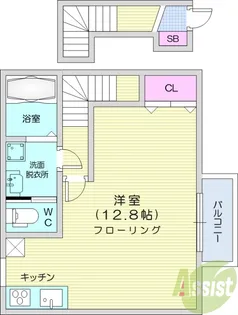 City福田町【2階】の間取り
