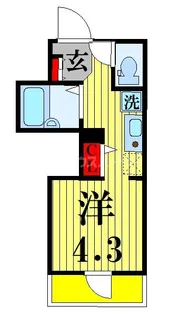 アイプログレイス西新井栄町【1階】の間取り