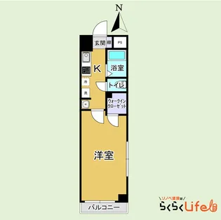 NAKAHARA ITE【5階】の間取り