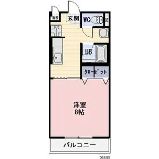 メナークレール【2階】の間取り