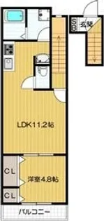 エル アンバル【2階】の間取り