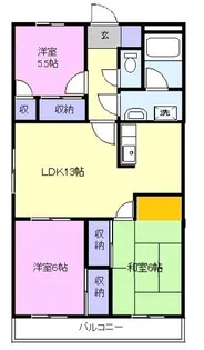 ヴェルデ【5階】の間取り