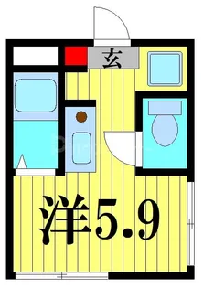 グランソフィア亀有【2階】の間取り