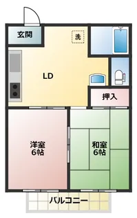 ロキシープラセール【3階】の間取り