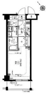 AELL蒲田南【6階】の間取り