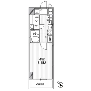東京都大田区西馬込2【マンション】の間取り