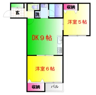 エーエスホームズV【2階】の間取り