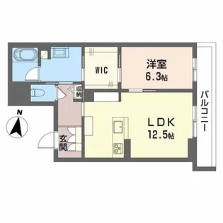 Camelot East【2階】の間取り