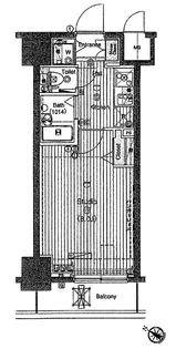 グランド・ガーラ横濱万世町【9階】の間取り