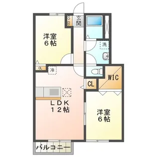 ダンブランセ【1階】の間取り