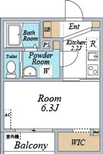 神奈川県海老名市東柏ケ谷4【アパート】の間取り