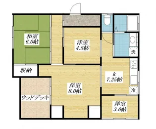 東京都羽村市羽西1【一戸建】の間取り