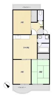 サンパーク幕張台【4階】の間取り