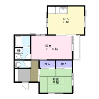 カーサセゾン【2階】の間取り