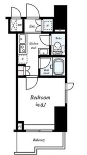 東京都大田区仲六郷4【マンション】の間取り