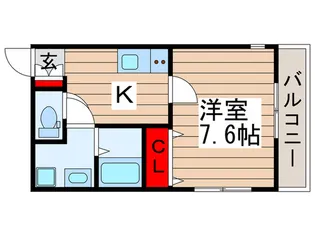 フェリ-チェ高柳【2階】の間取り