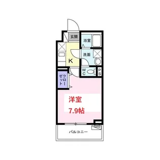 東京都大田区蒲田2【マンション】の間取り