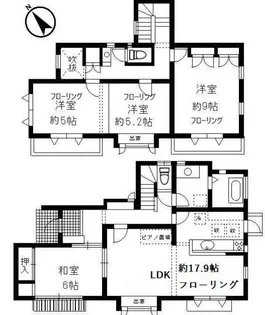 埼玉県さいたま市見沼区大字南中丸【一戸建】の間取り