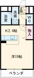 サクシード三日市【3階】の間取り