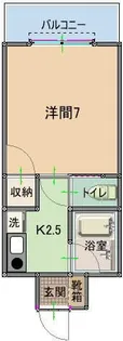 トーマス西町【6階】の間取り